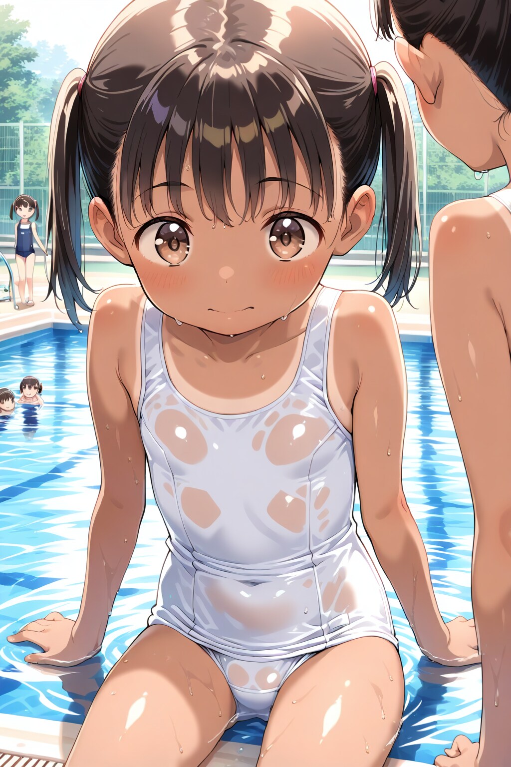 スク水美少女