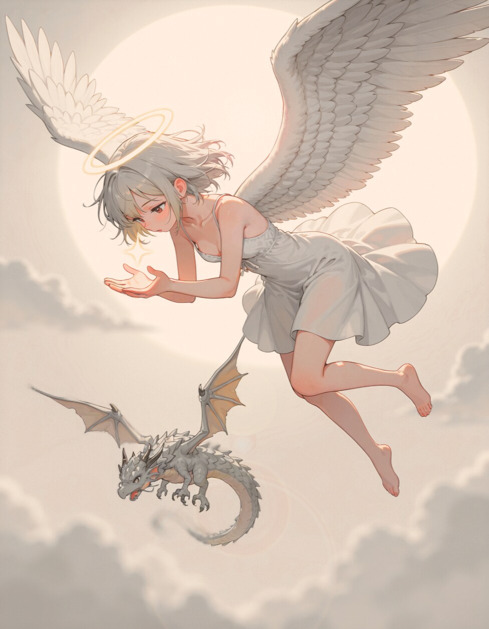 Angel and Dragon