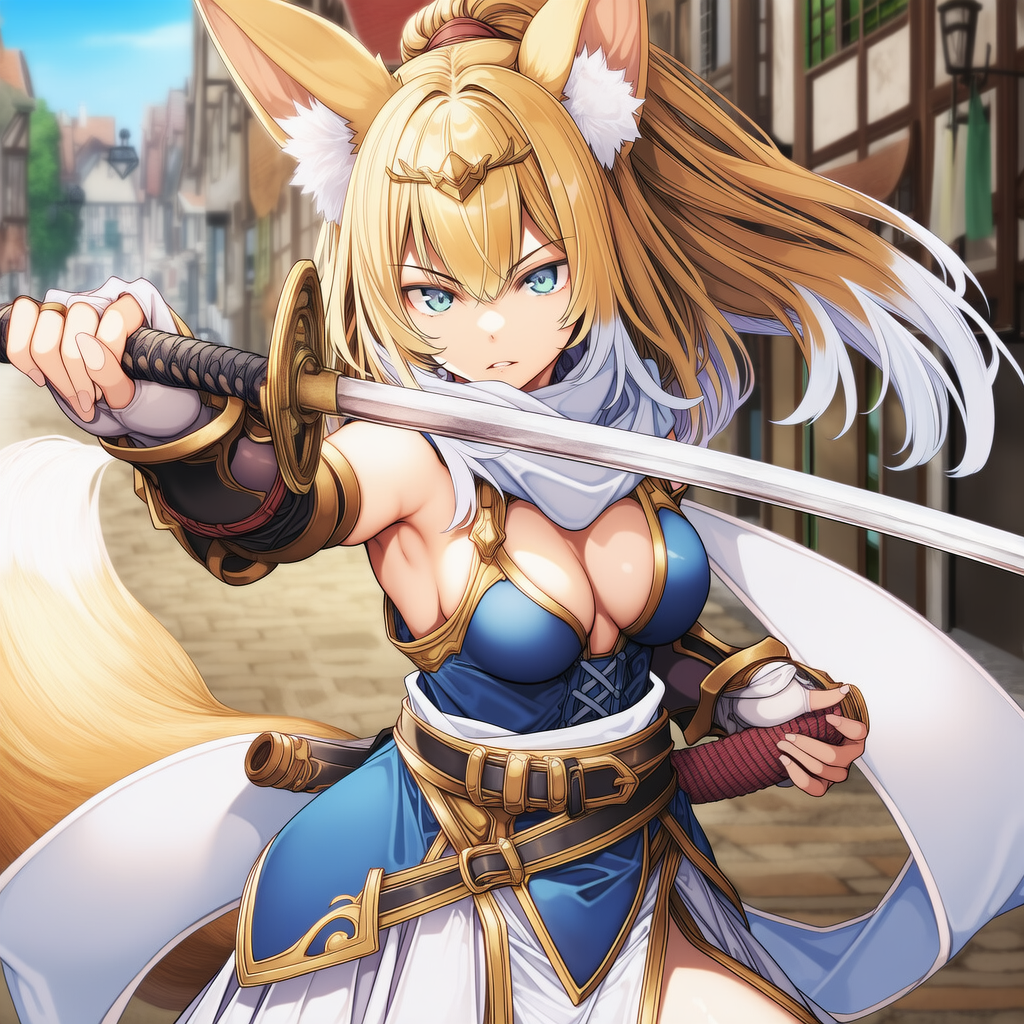 キツネ騎士ちゃん