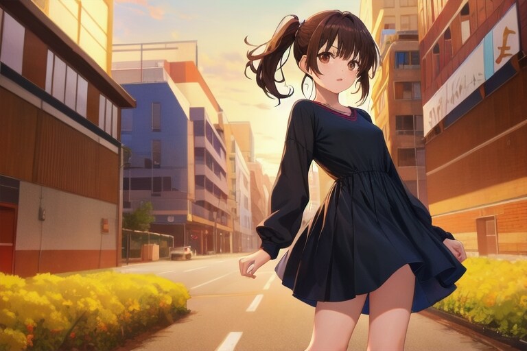 ラノベの挿し絵風？