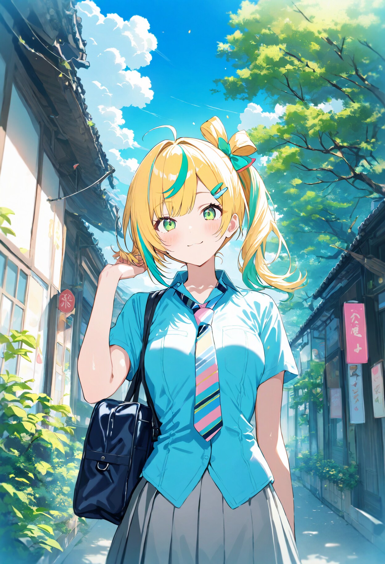 立伝都々（捏造衣装） / にじさんじ
