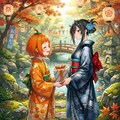 鬼ちゃんの誕生日パーティ 2枚目