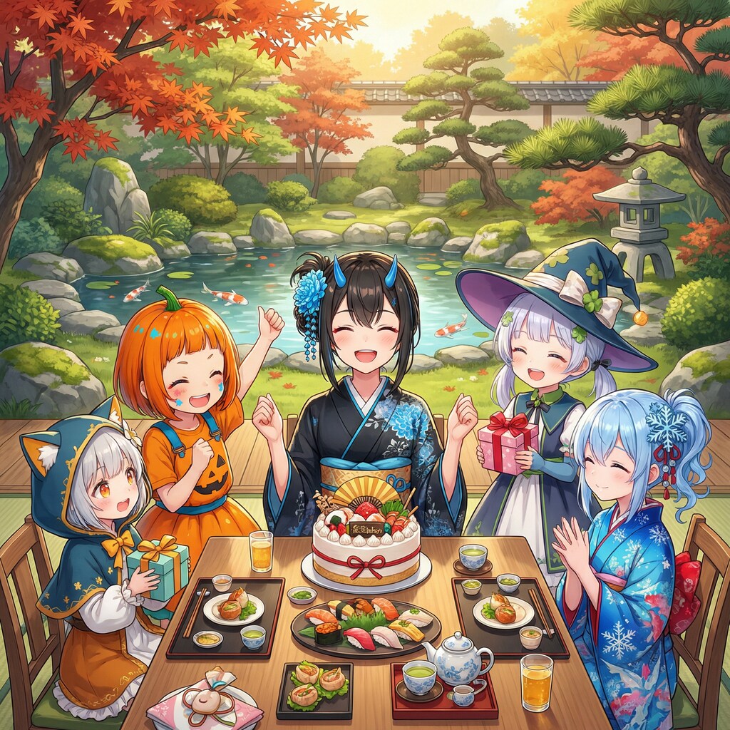 鬼ちゃんの誕生日パーティ