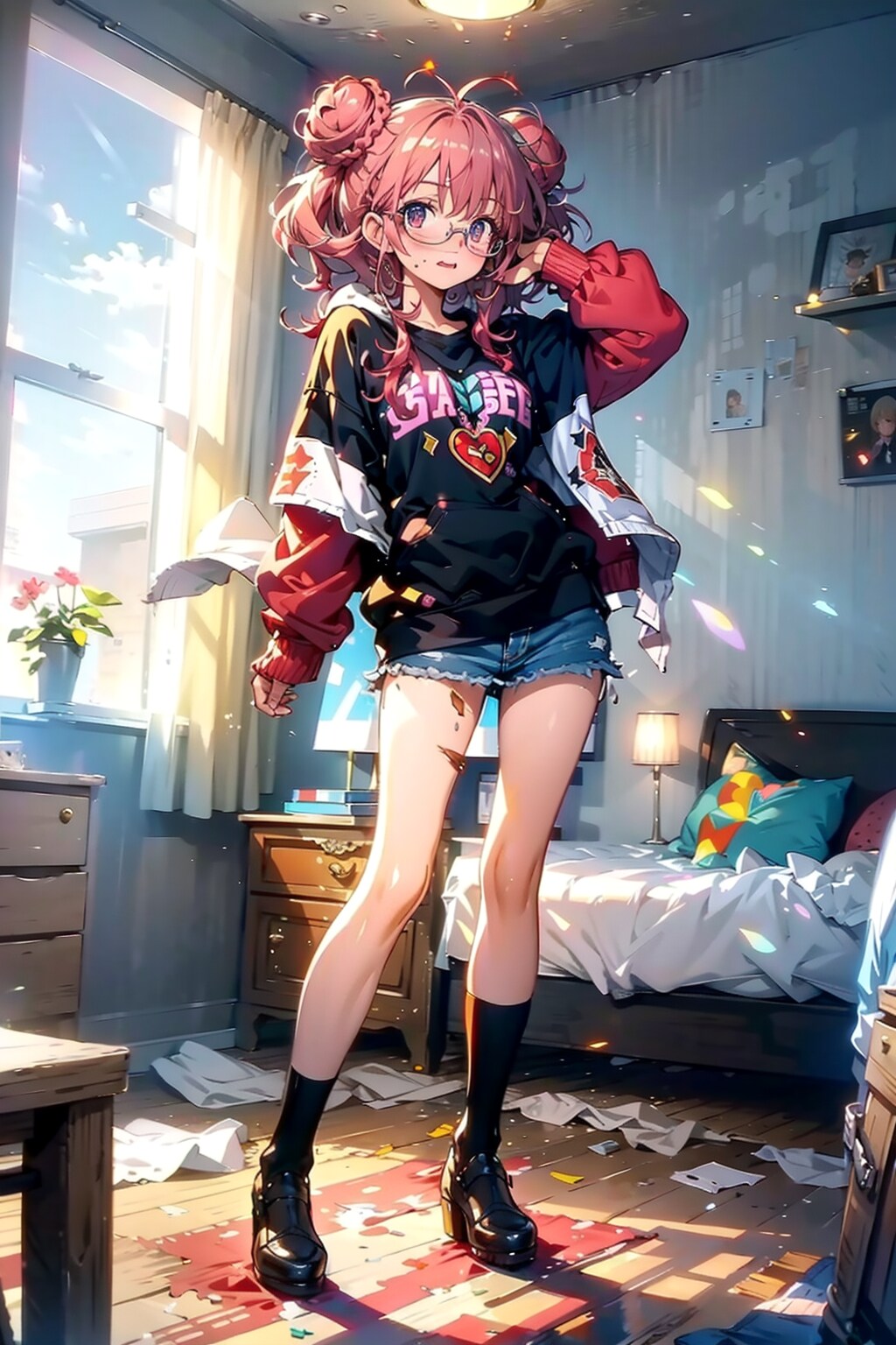 そうじって面倒だよね（笑） | の人気AIイラスト・グラビア