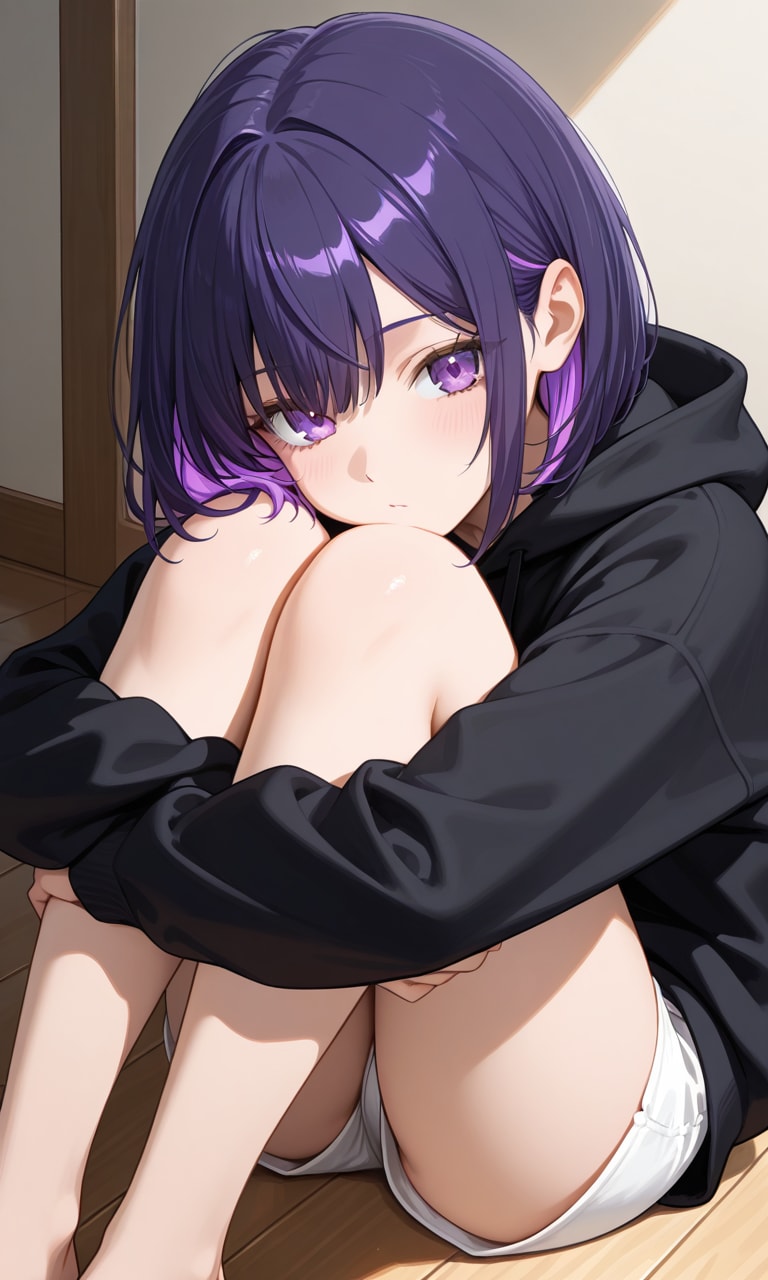 紫色が似合う女の子88 | の人気AIイラスト・グラビア