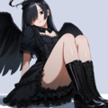 ゴシック系堕天使 4枚目