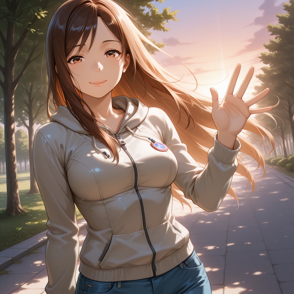 うちの子純子さん（再生成）