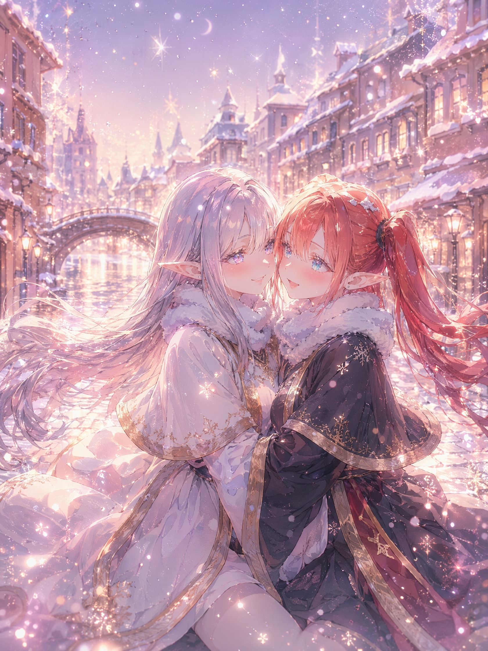 リリアンちゃんとモニカちゃん