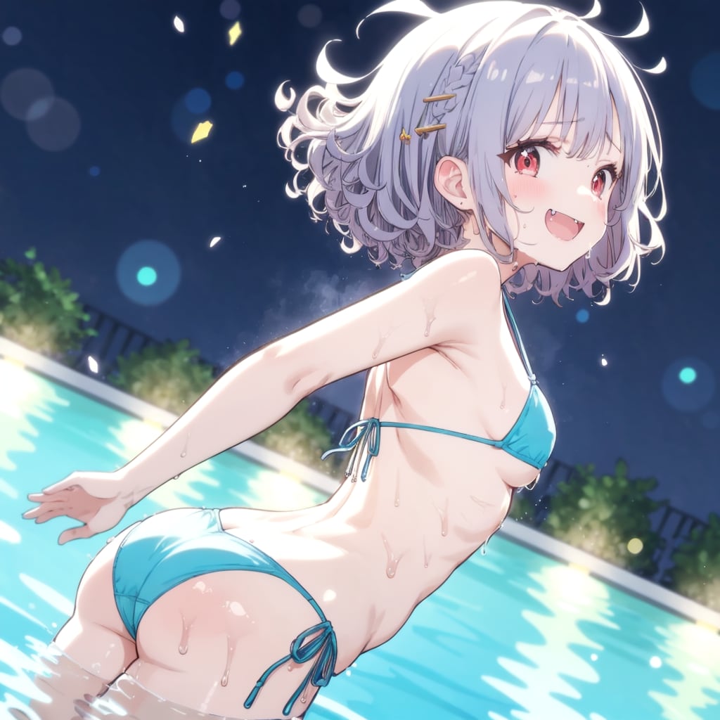 ナイトプールの少女５