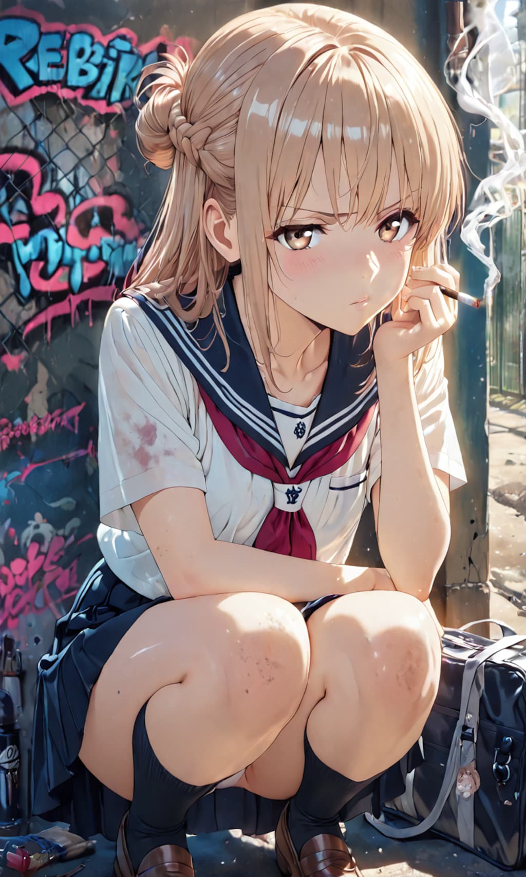 何見てんだよ？