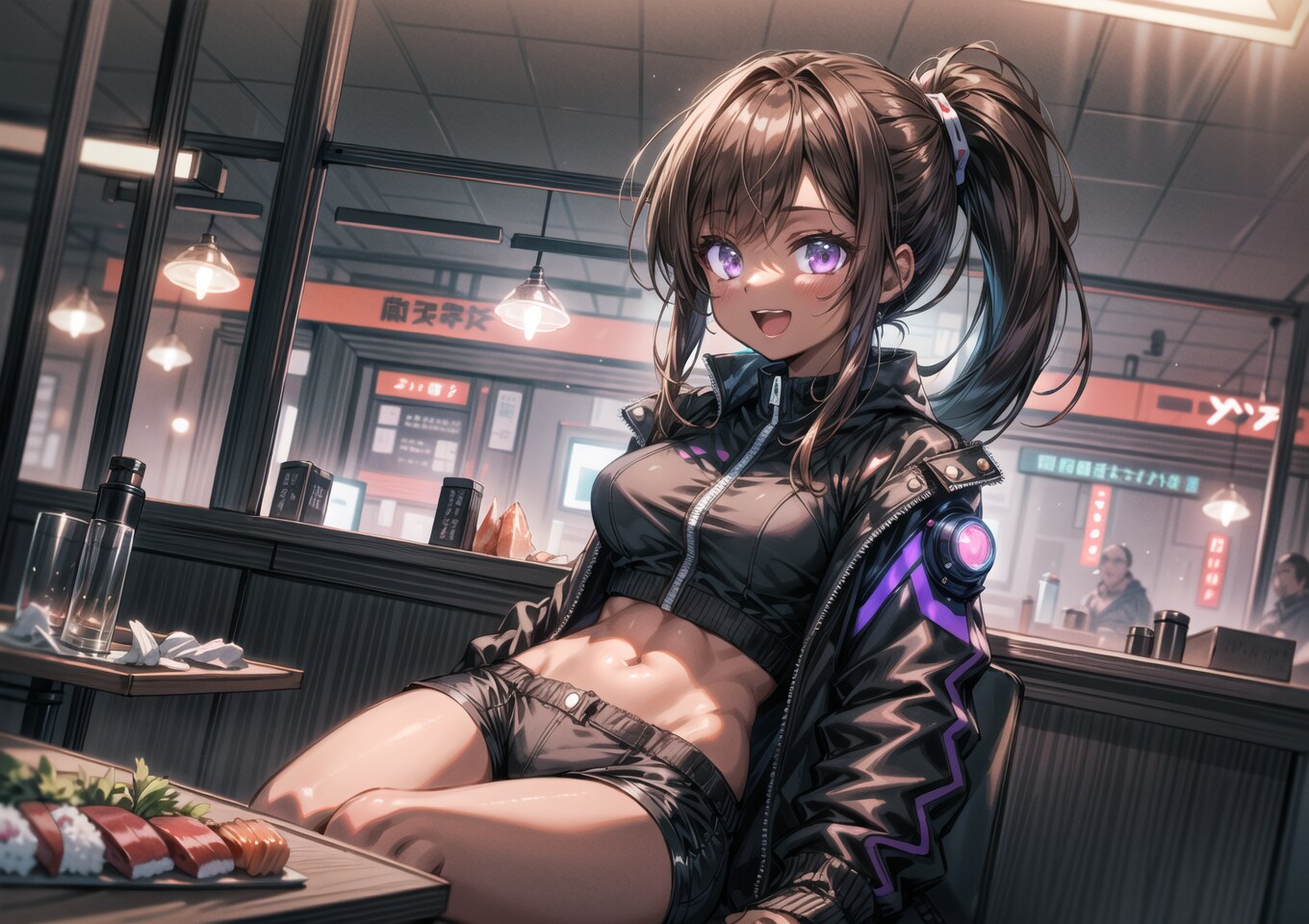 サイバーパンク・スシ補給
