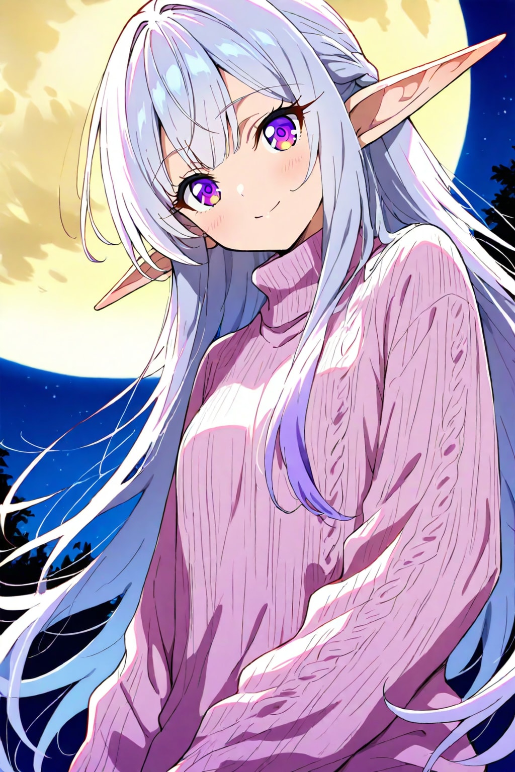 満月 | の人気AIイラスト・グラビア