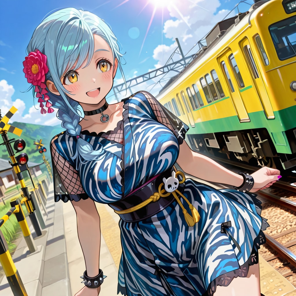 カッコいい浴衣ドレス①