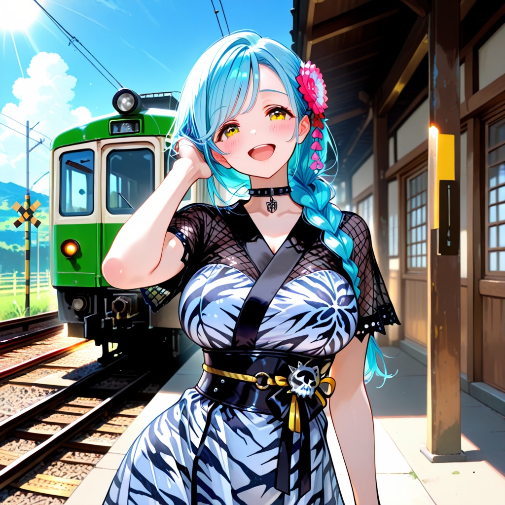 カッコいい浴衣ドレス①