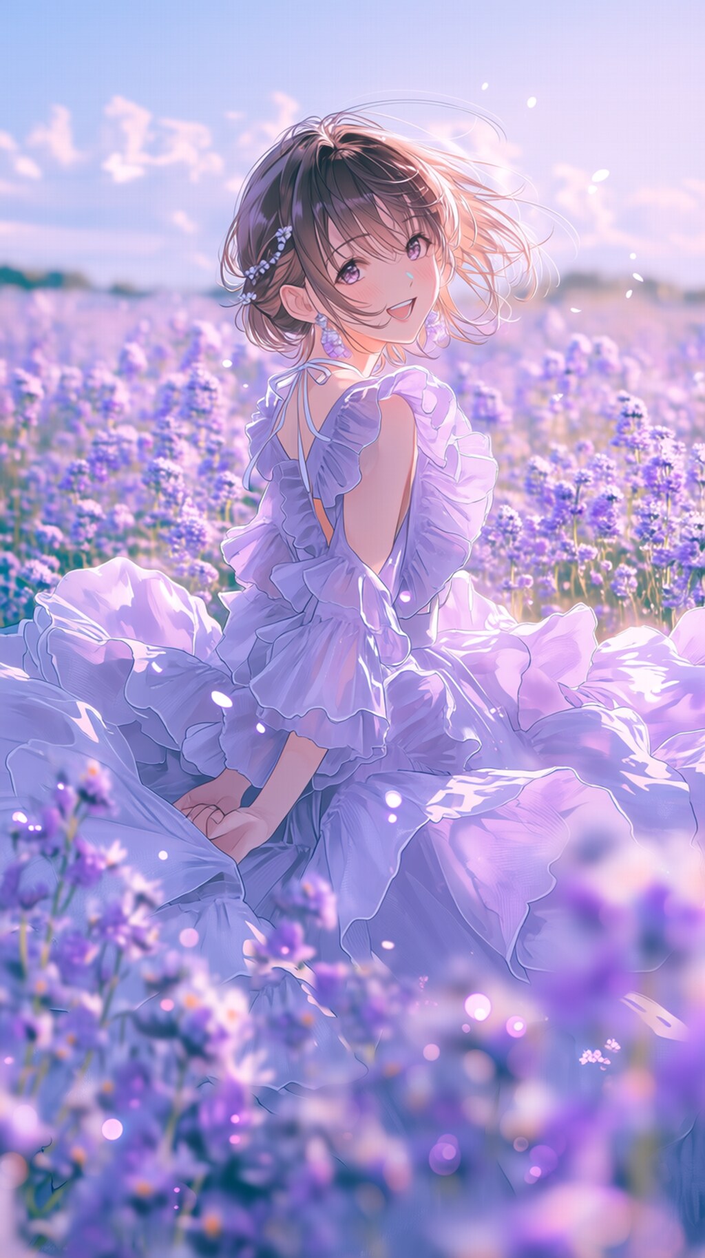 ラベンダーと君