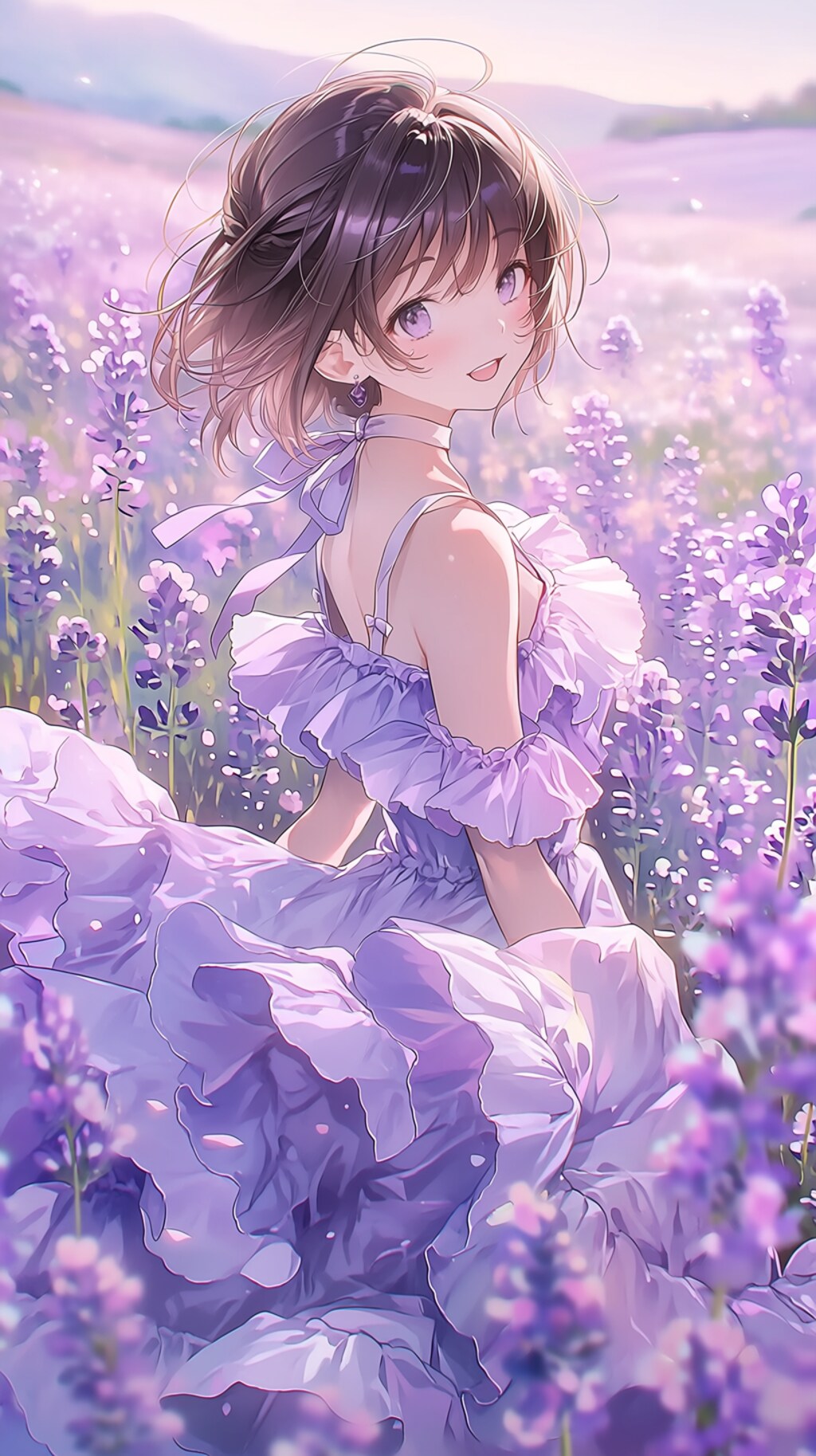 ラベンダーと君