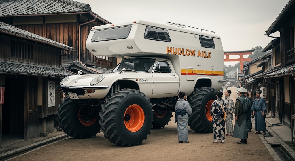 コスモスポーツキャンピングカーモンスター