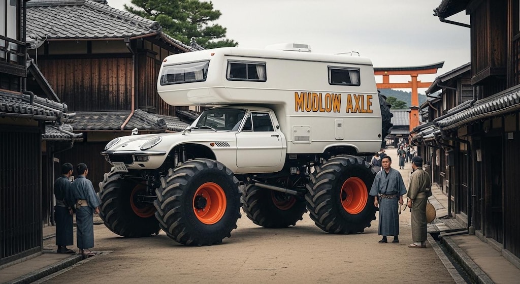 コスモスポーツキャンピングカーモンスター