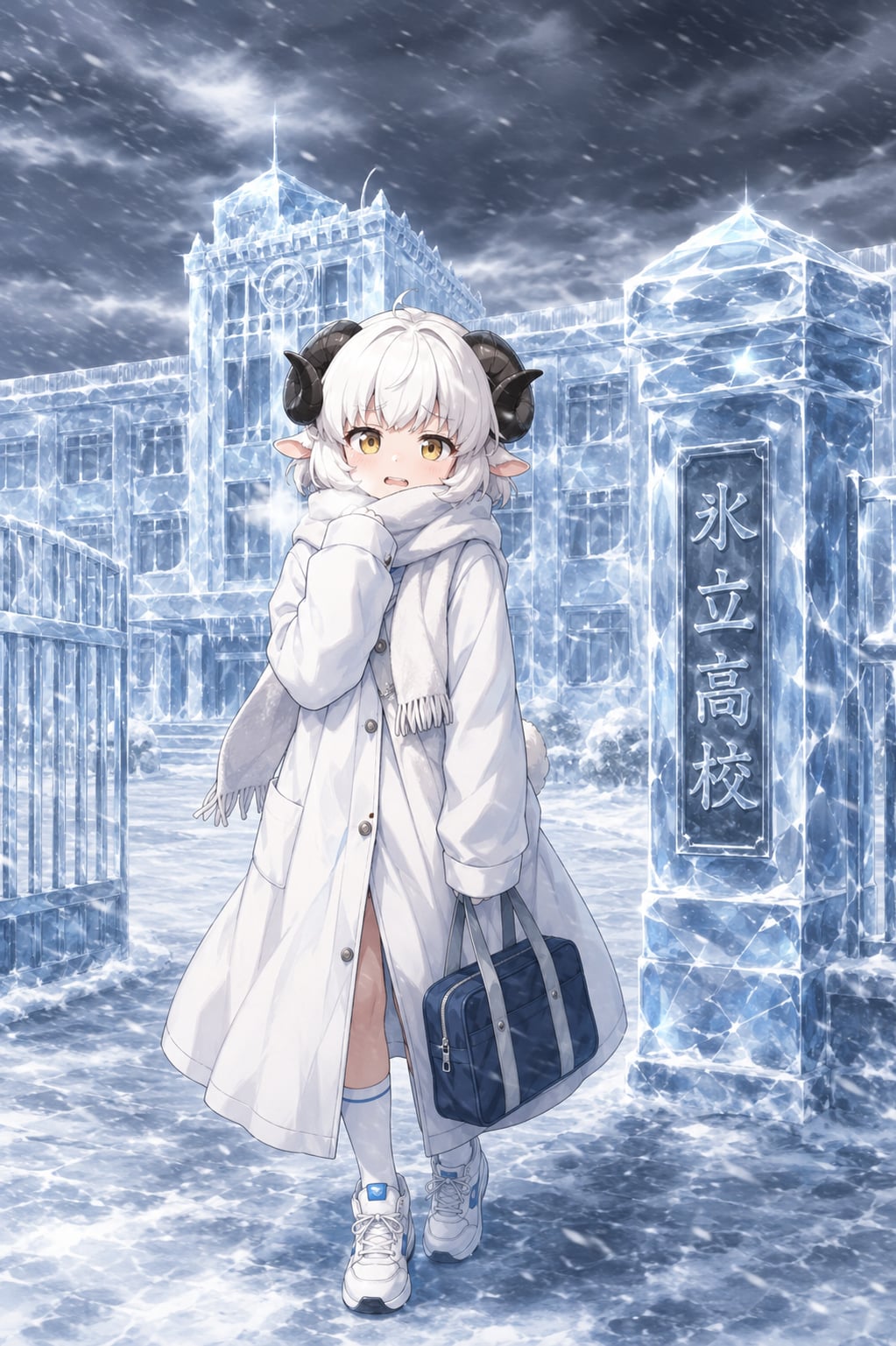 さ、寒いですぅ～。