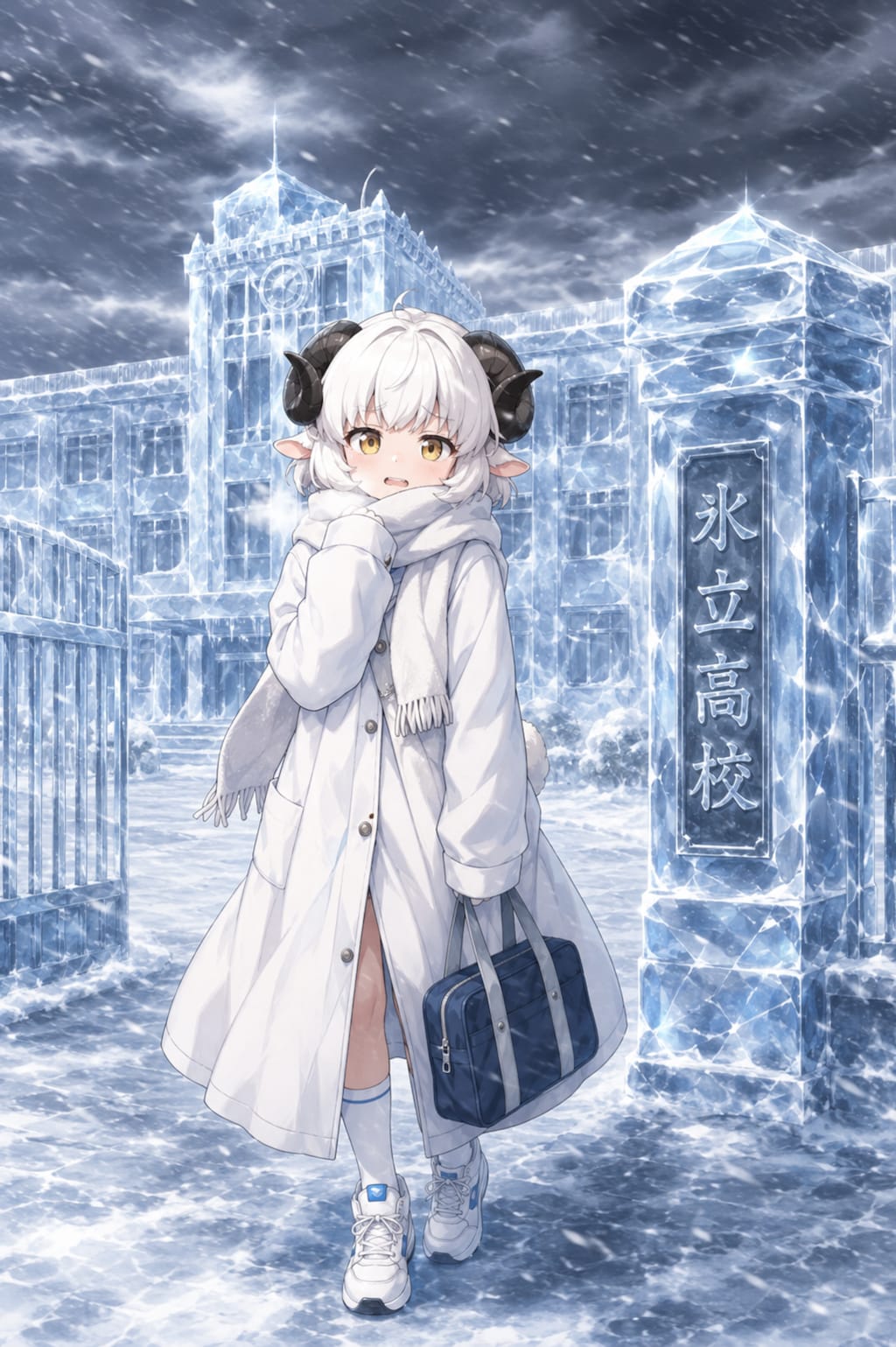 さ、寒いですぅ～。