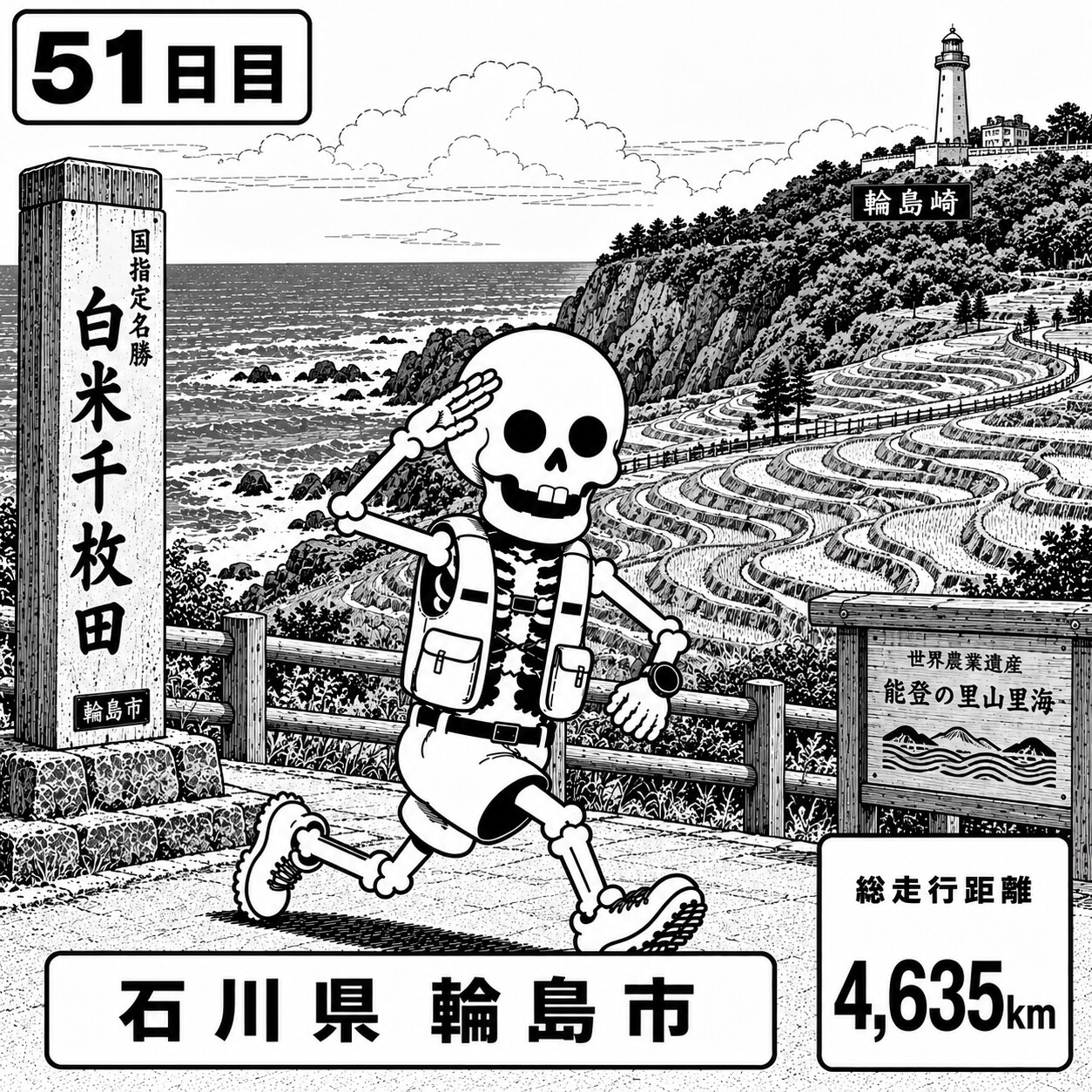 石川県輪島市に到着 | の人気AIイラスト・グラビア