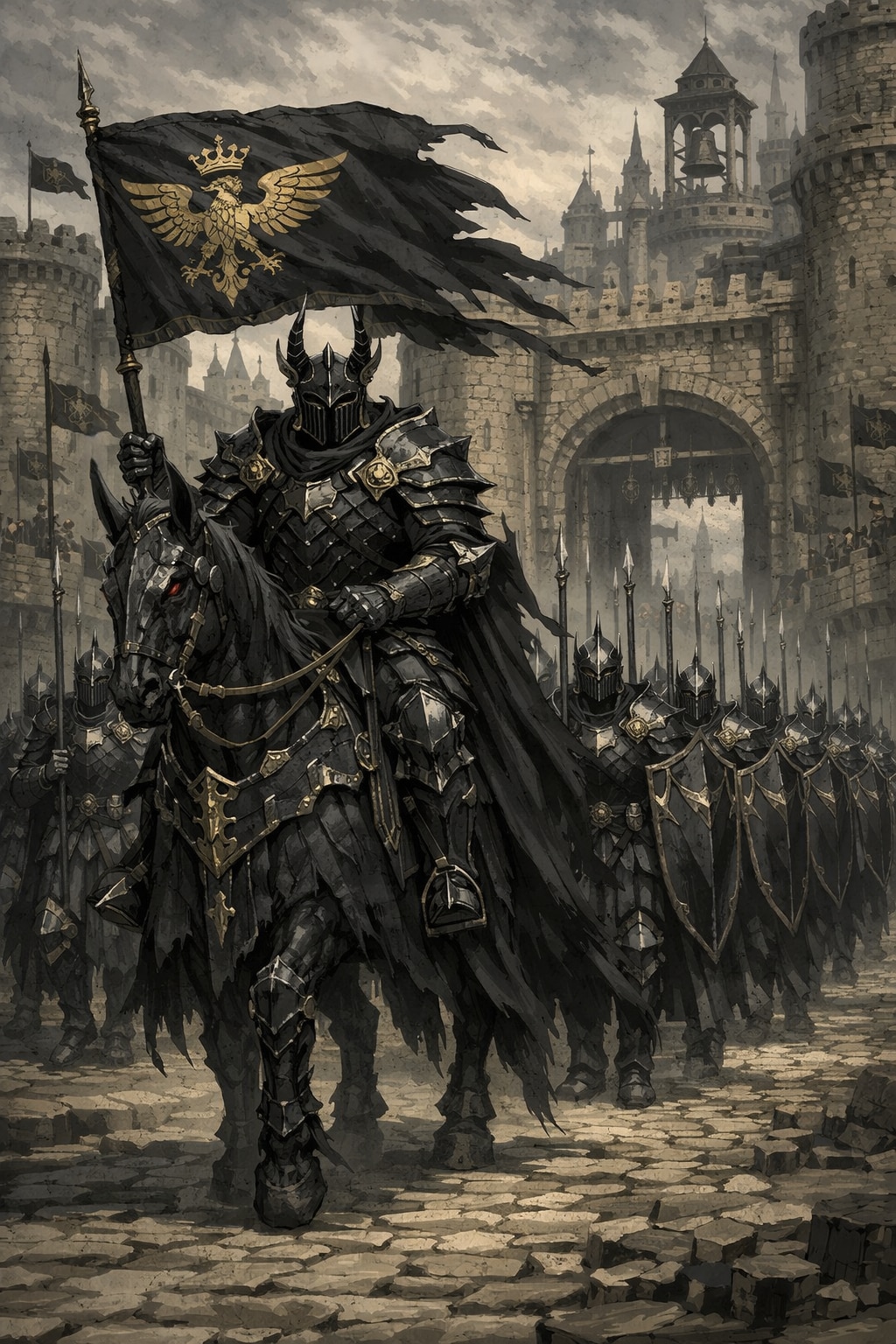 黒い行軍
