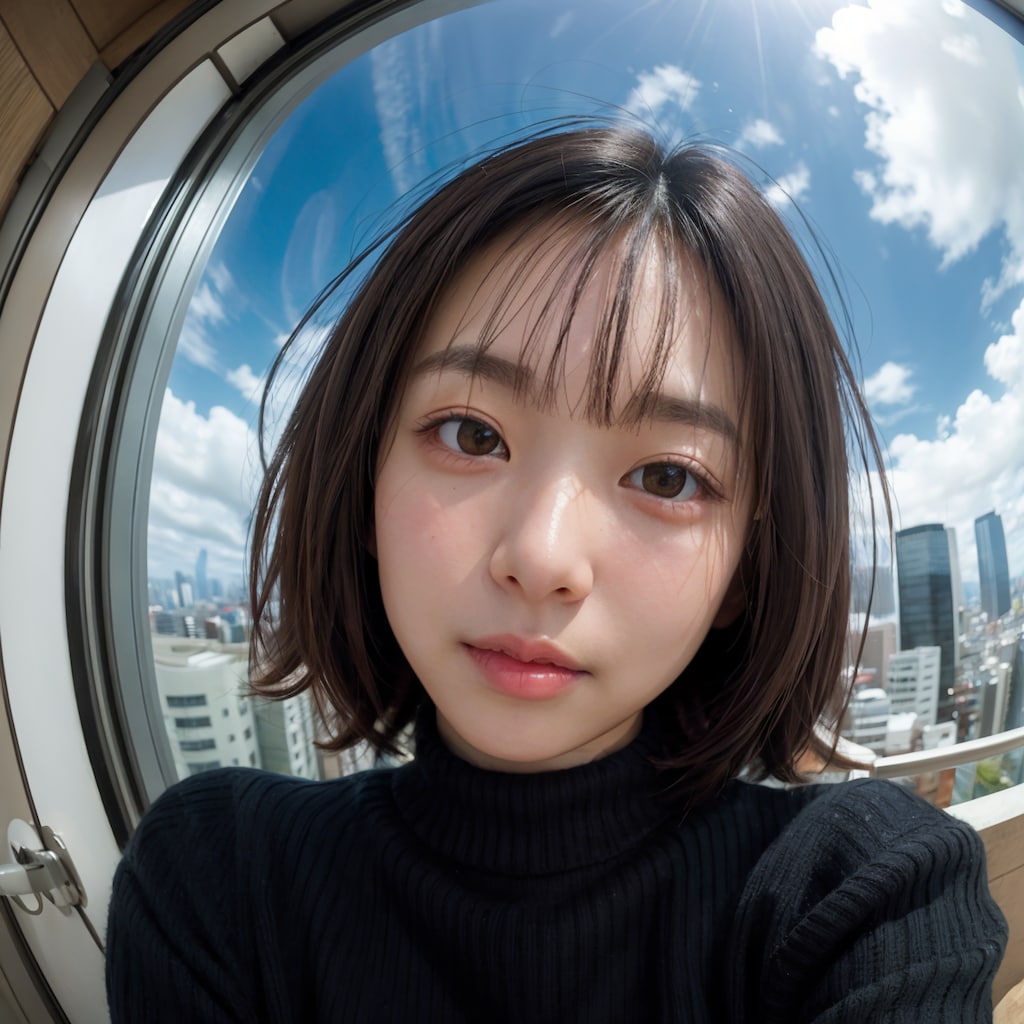 魚眼レンズ顔アップ 11/11