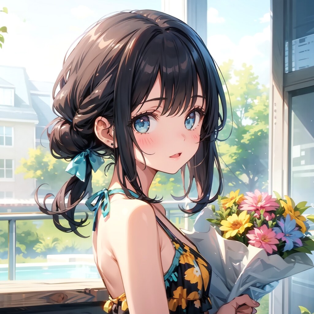 花束はあんたじゃないよ