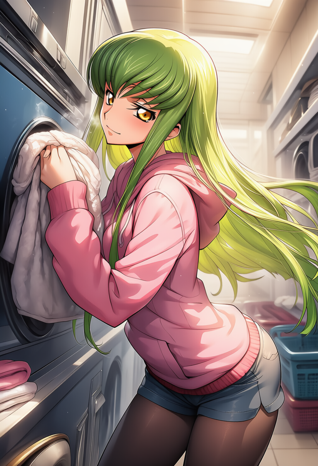 湯気と洗剤の匂い ― Soft Warmth in the Air