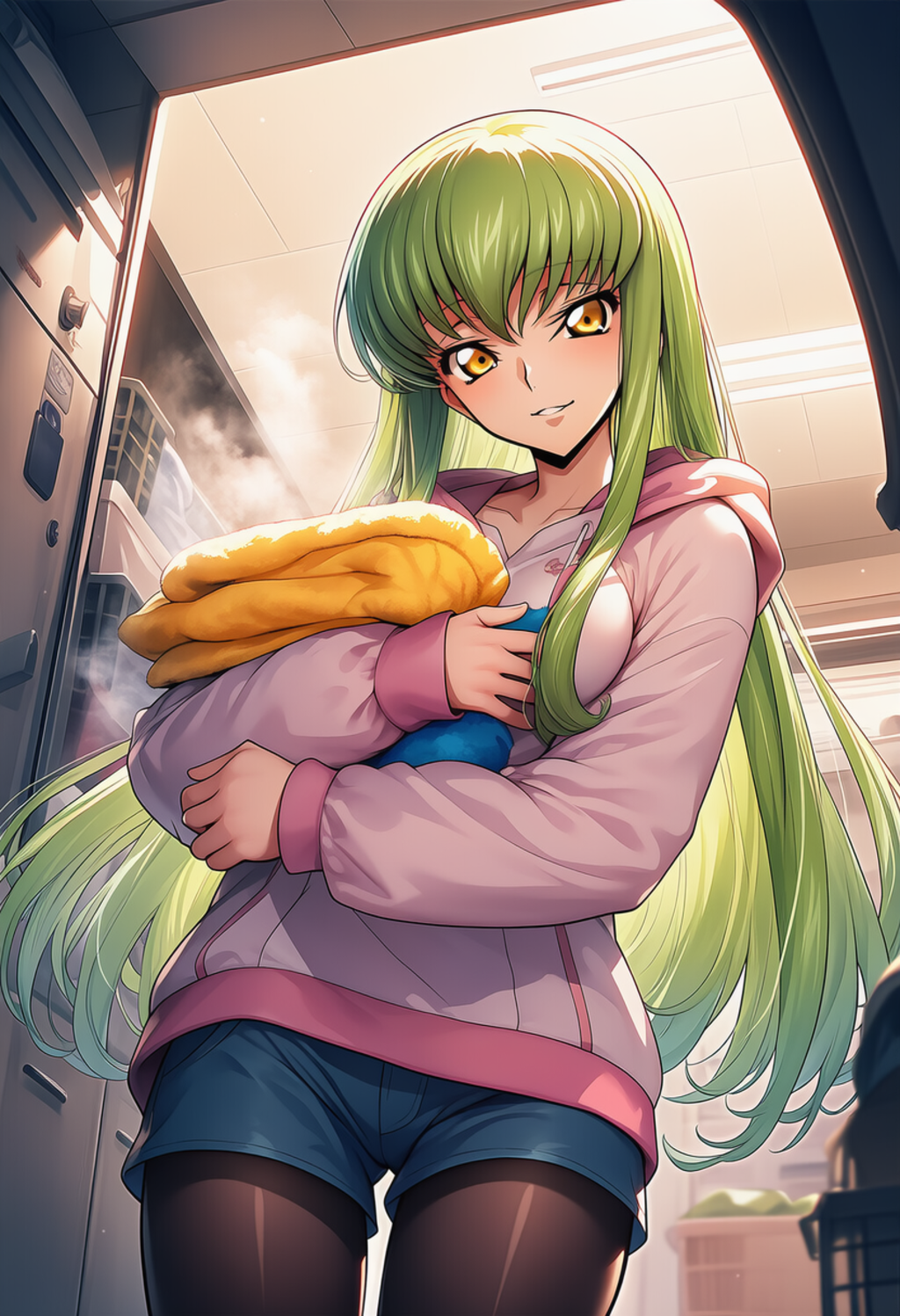 湯気と洗剤の匂い ― Soft Warmth in the Air