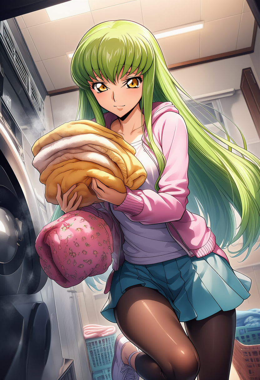 湯気と洗剤の匂い ― Soft Warmth in the Air | の人気AIイラスト・グラビア