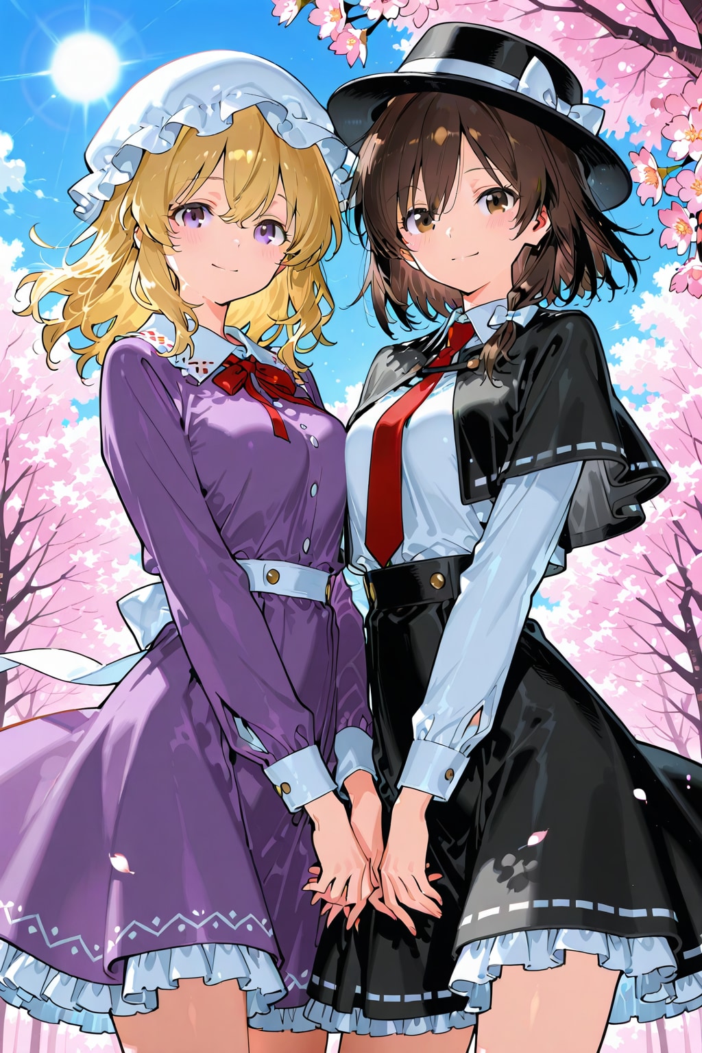 春の散策蓮メリ