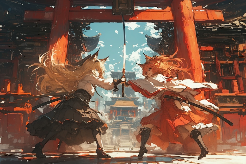 オキツネ元凶対峙