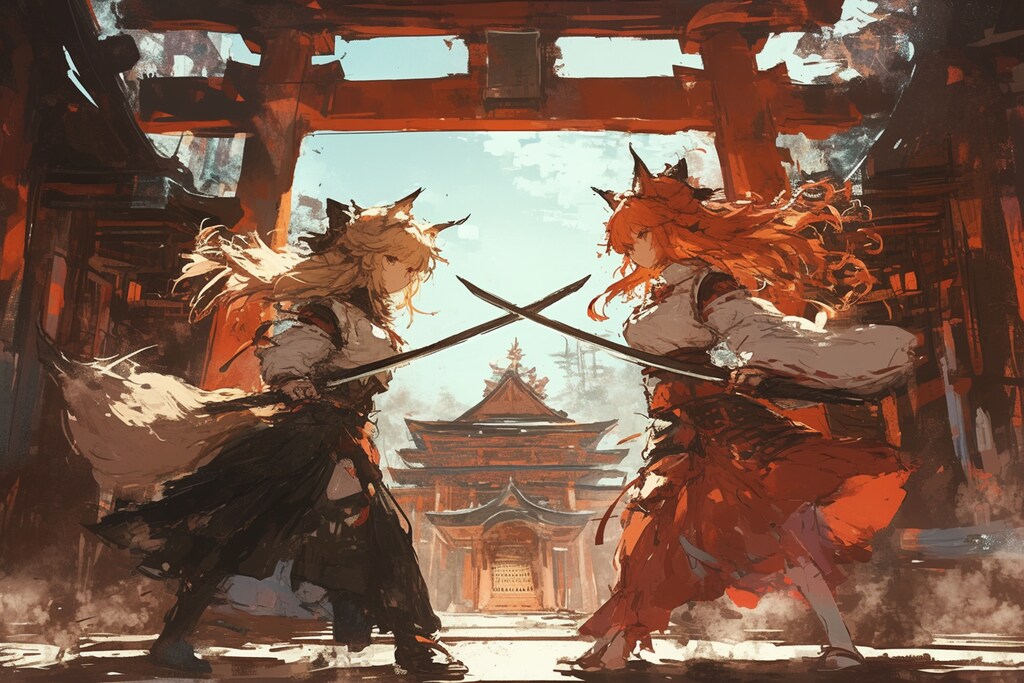 オキツネ元凶対峙