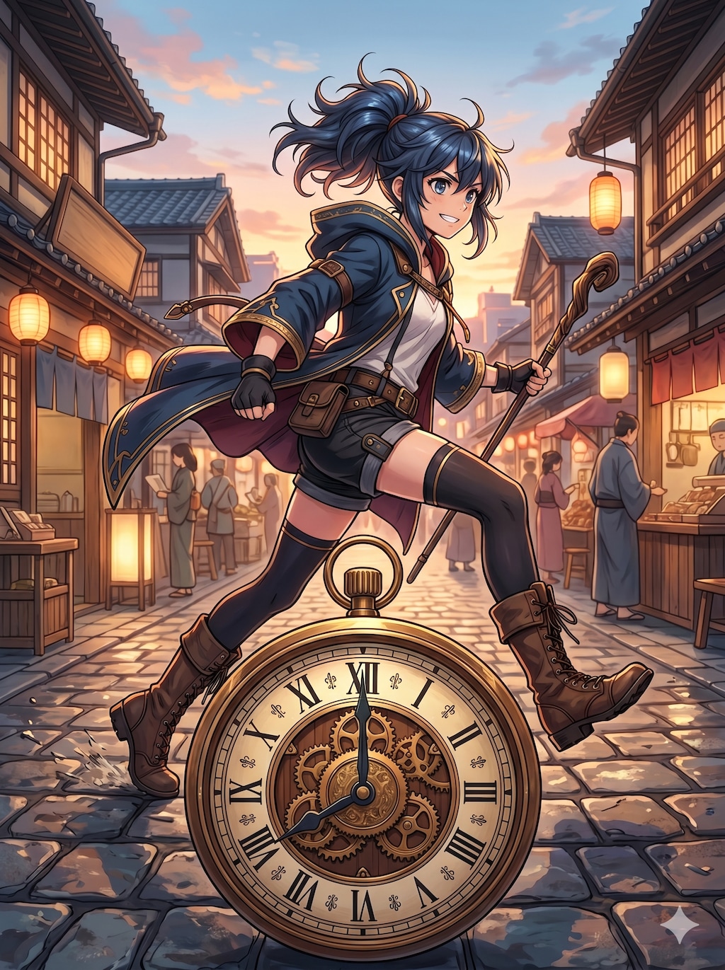 8時またぎ