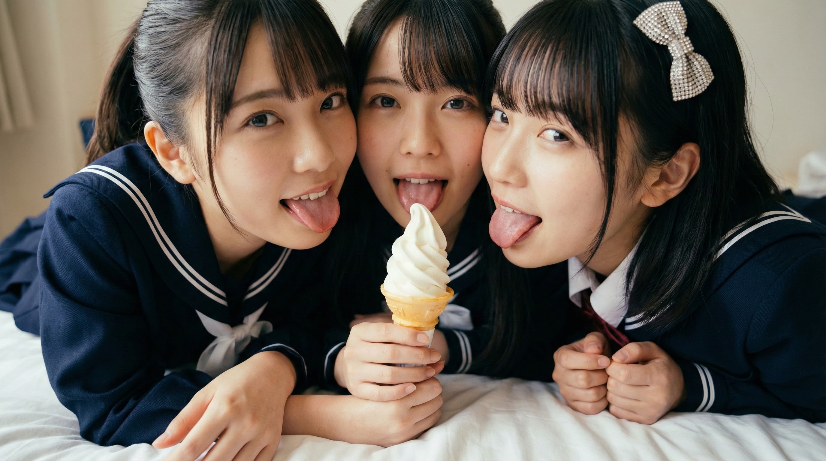 悪いコあつまれ。〜舌出し制服美少女〜【AI写真集】 Vol.2⑧