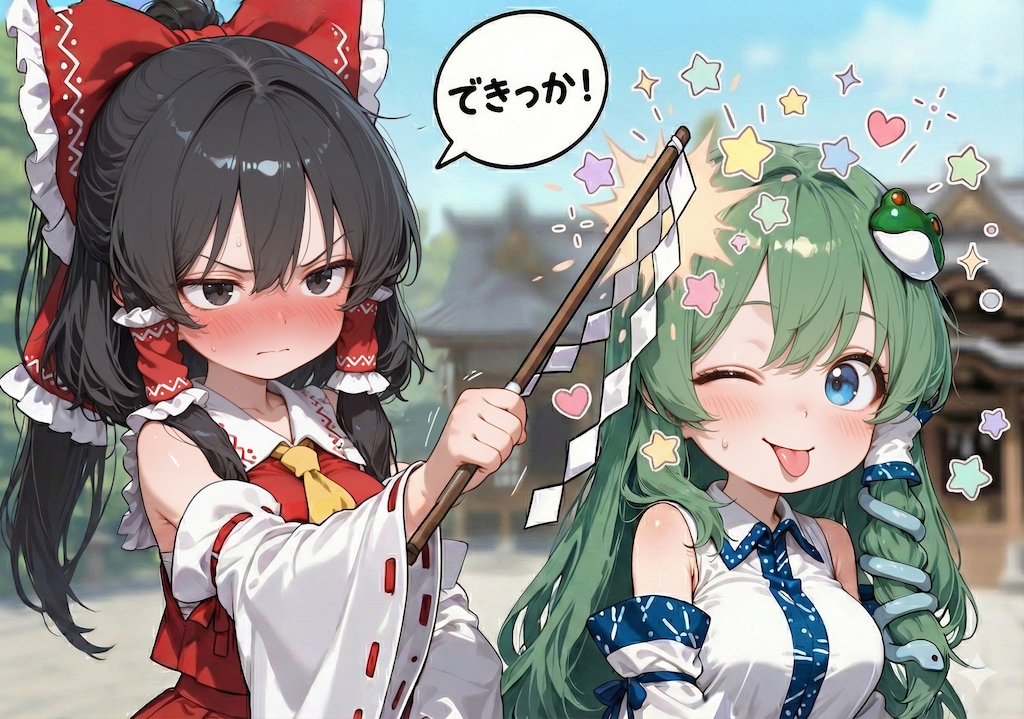 かえってきたきょうのれいむさん（おはようございます🧡）