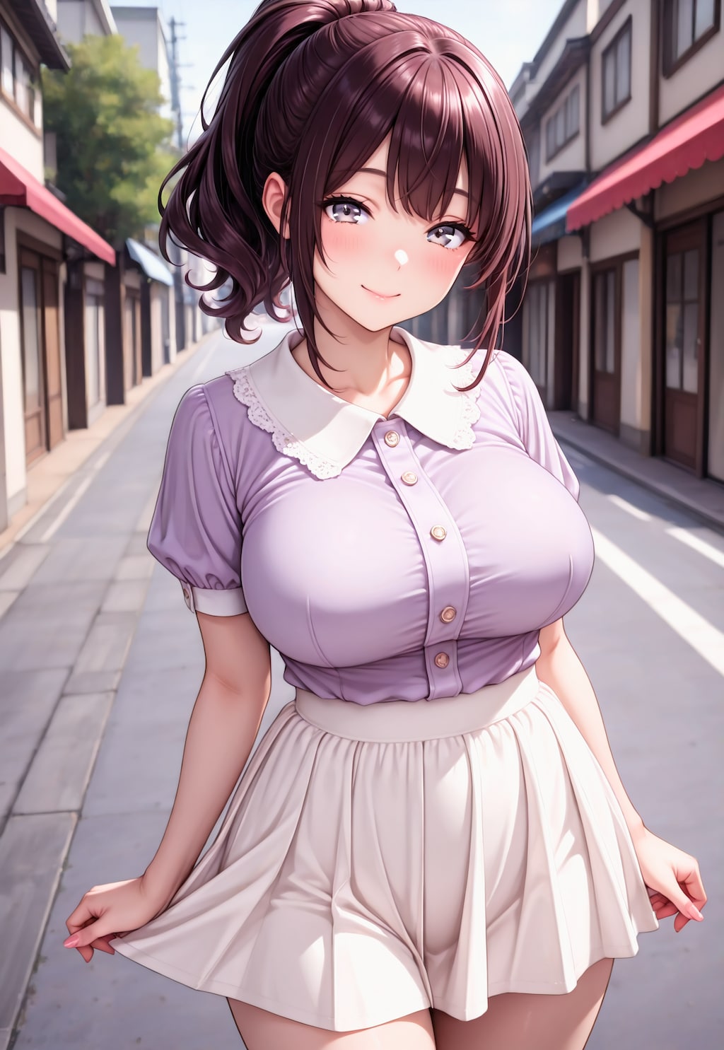 1650（薄紫のブラウス）