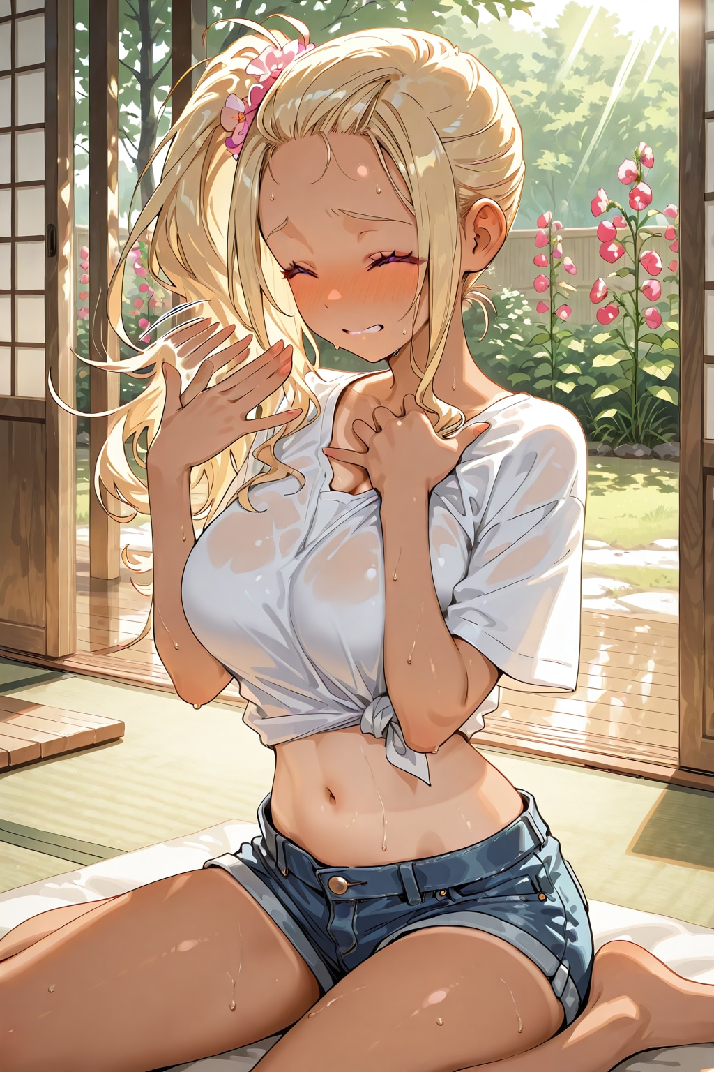 今日も暑かったね💕