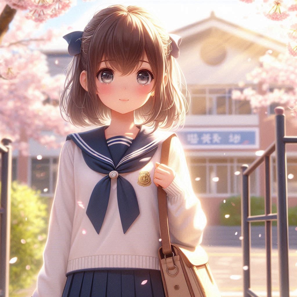 入学式(DALL-E)(3) | の人気AIイラスト・グラビア