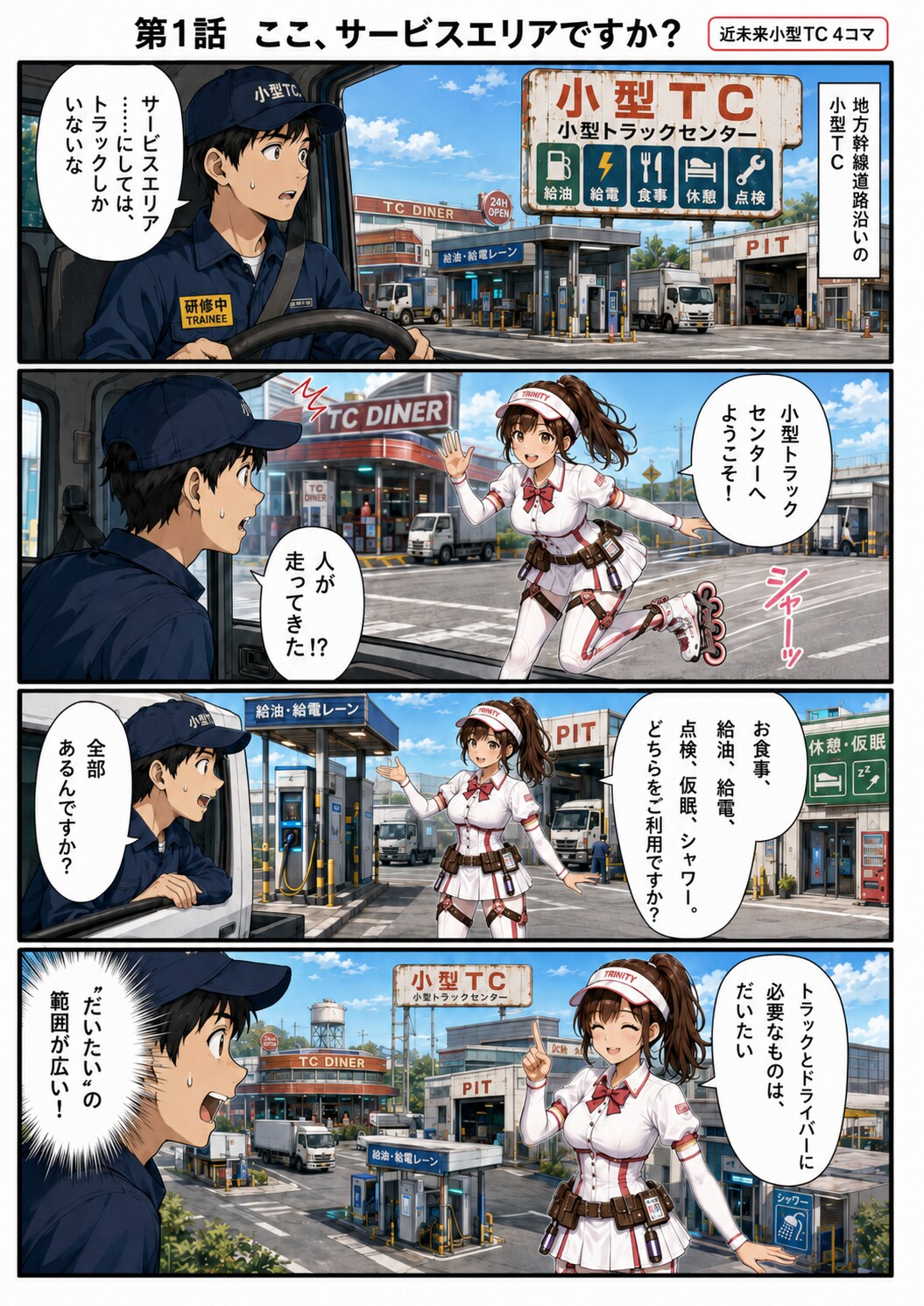 第一話　ここサービスエリアですか？