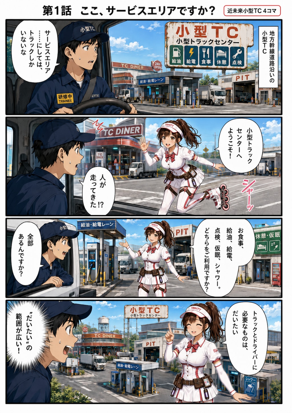 第一話　ここサービスエリアですか？