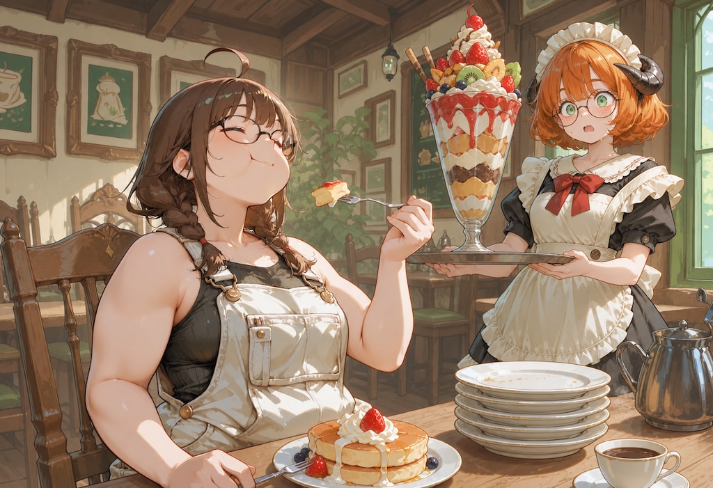 すっごい食べる女の子がいたッス2