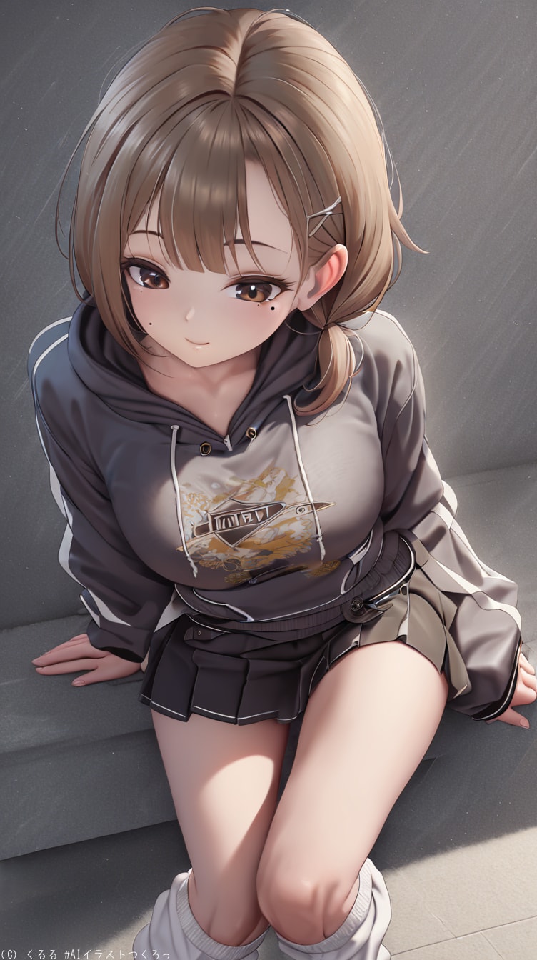 ストリートミックスver. ちゃおコーデ | の人気AIイラスト・グラビア