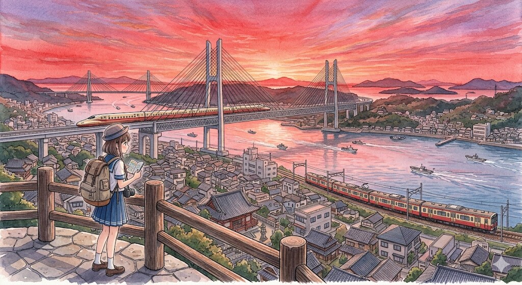 海の見える街90 | の人気AIイラスト・グラビア