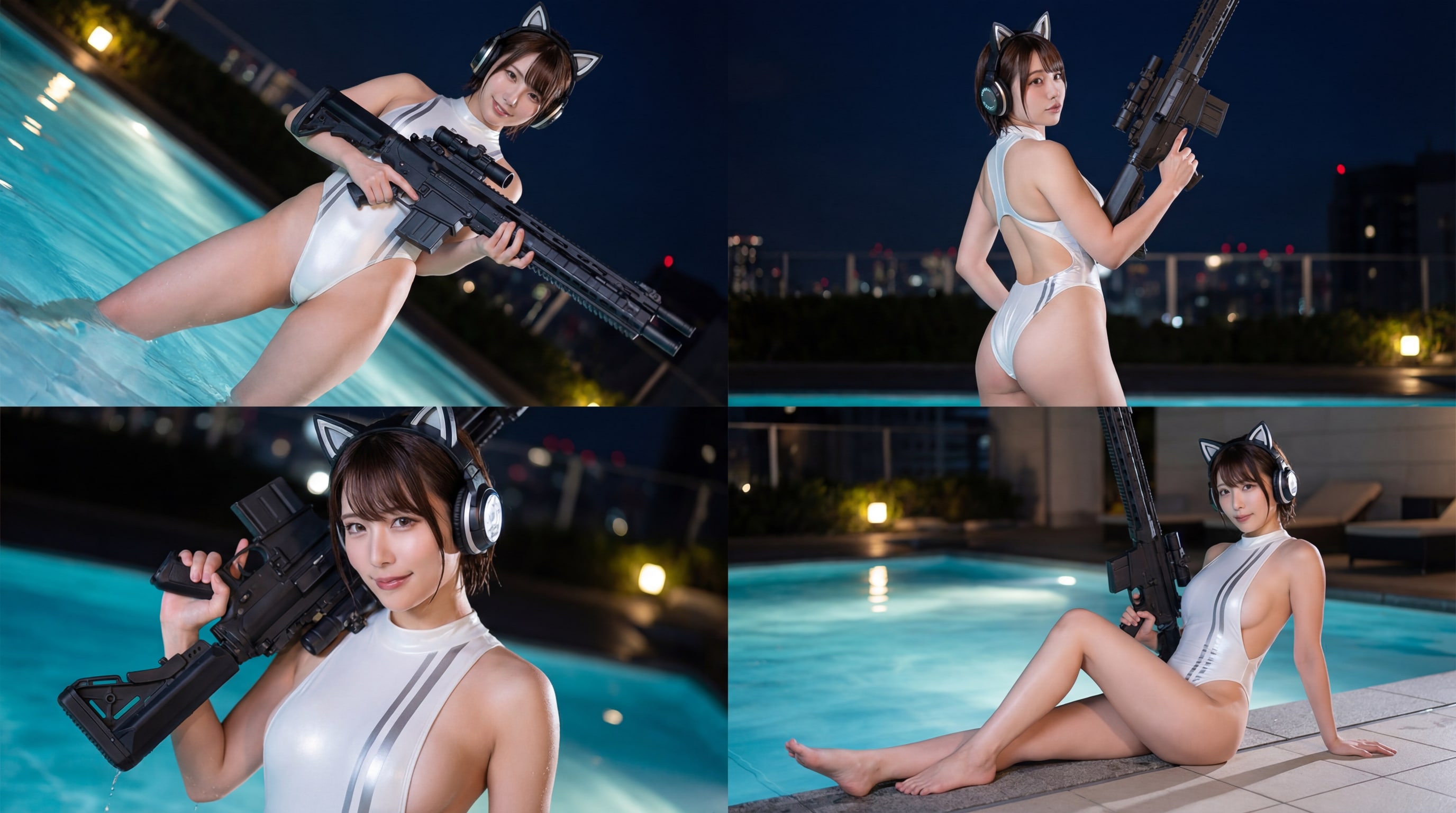 みるく、ケモミミ・パワードスーツ装甲解除