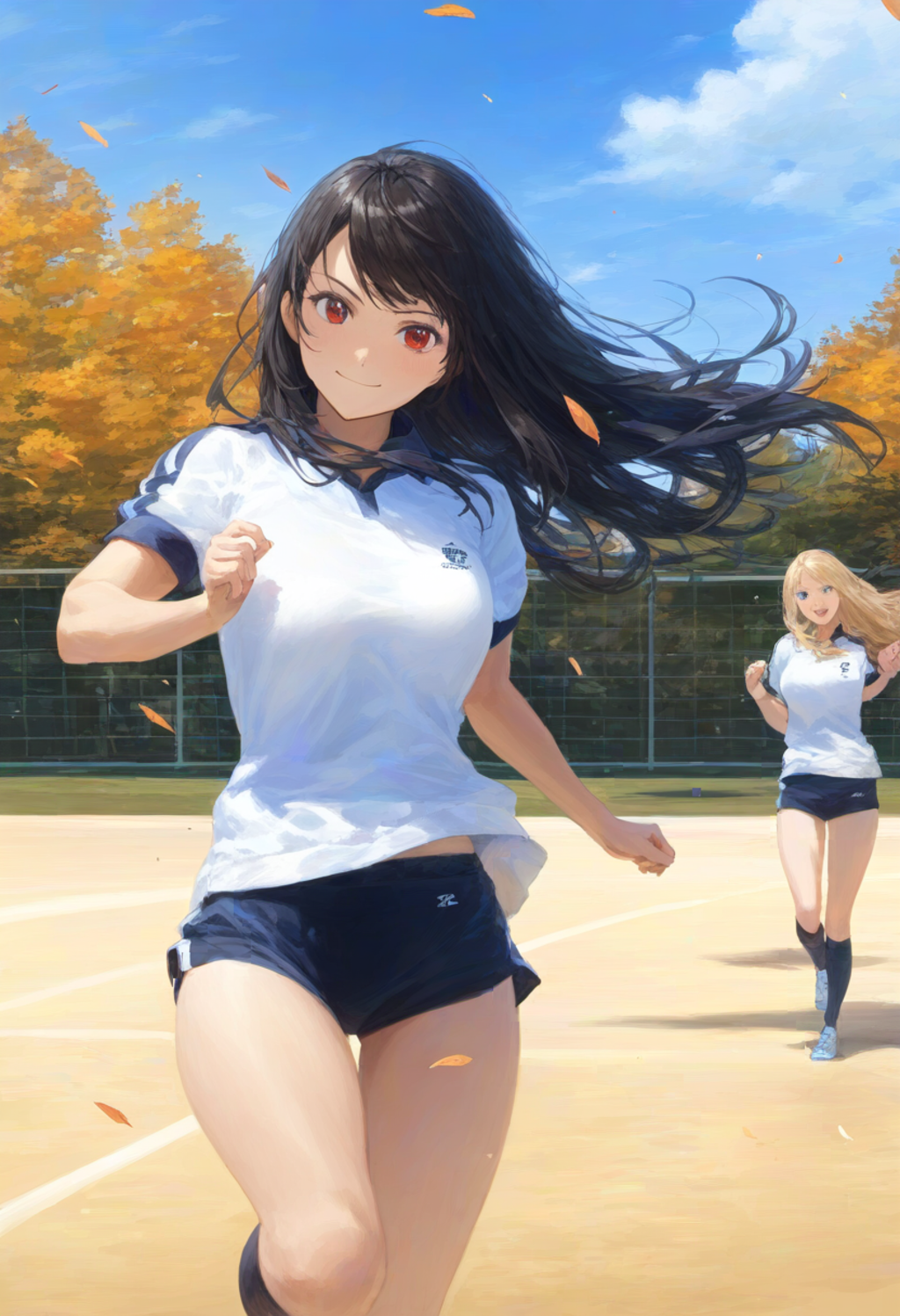 学祭モードのちちぷいちゃんとししょちゃん