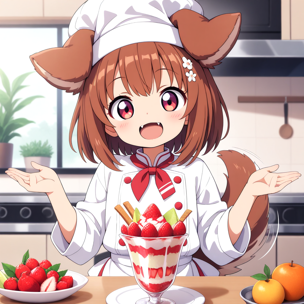今日はパフェの日