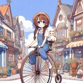 ペニー・ファージング型自転車というそうです 5枚目