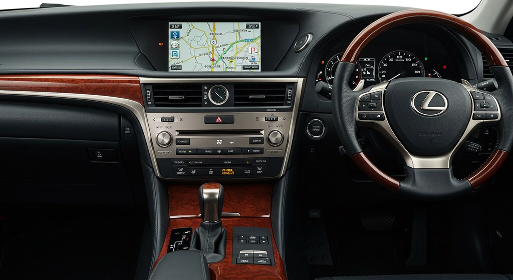 LEXUS運転席
